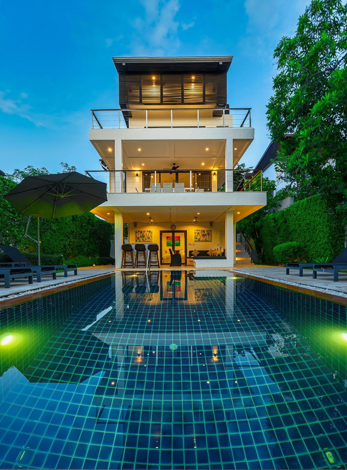 באנג ראק 3 Bedroom Luxury 5 Star Seaview Villa Esprit Sdv087-By Samui Dream Villas מראה חיצוני תמונה