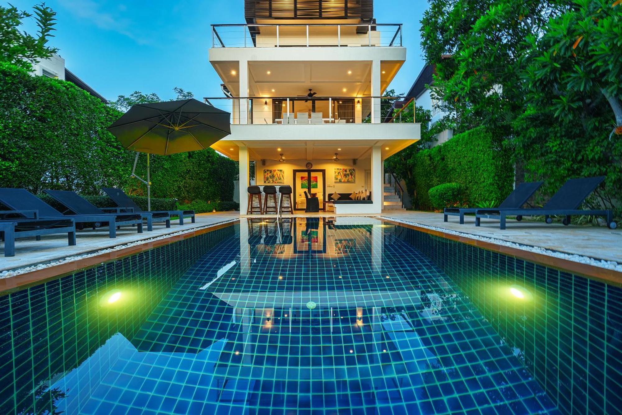 באנג ראק 3 Bedroom Luxury 5 Star Seaview Villa Esprit Sdv087-By Samui Dream Villas מראה חיצוני תמונה